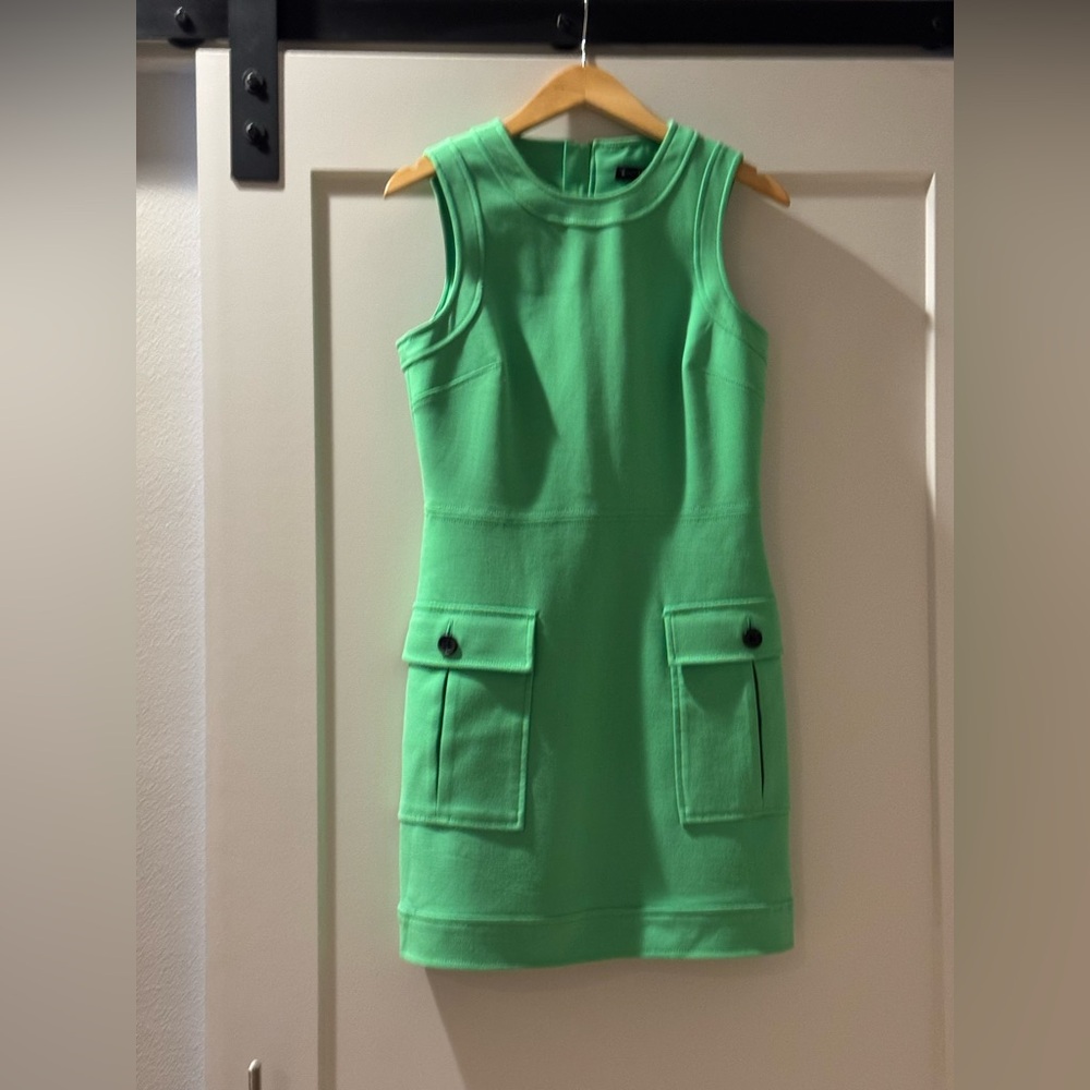 Banana Republic Bright Green Dress